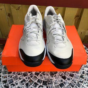 Nike Court Lite Men's Sneakers, Cream/Black, 15